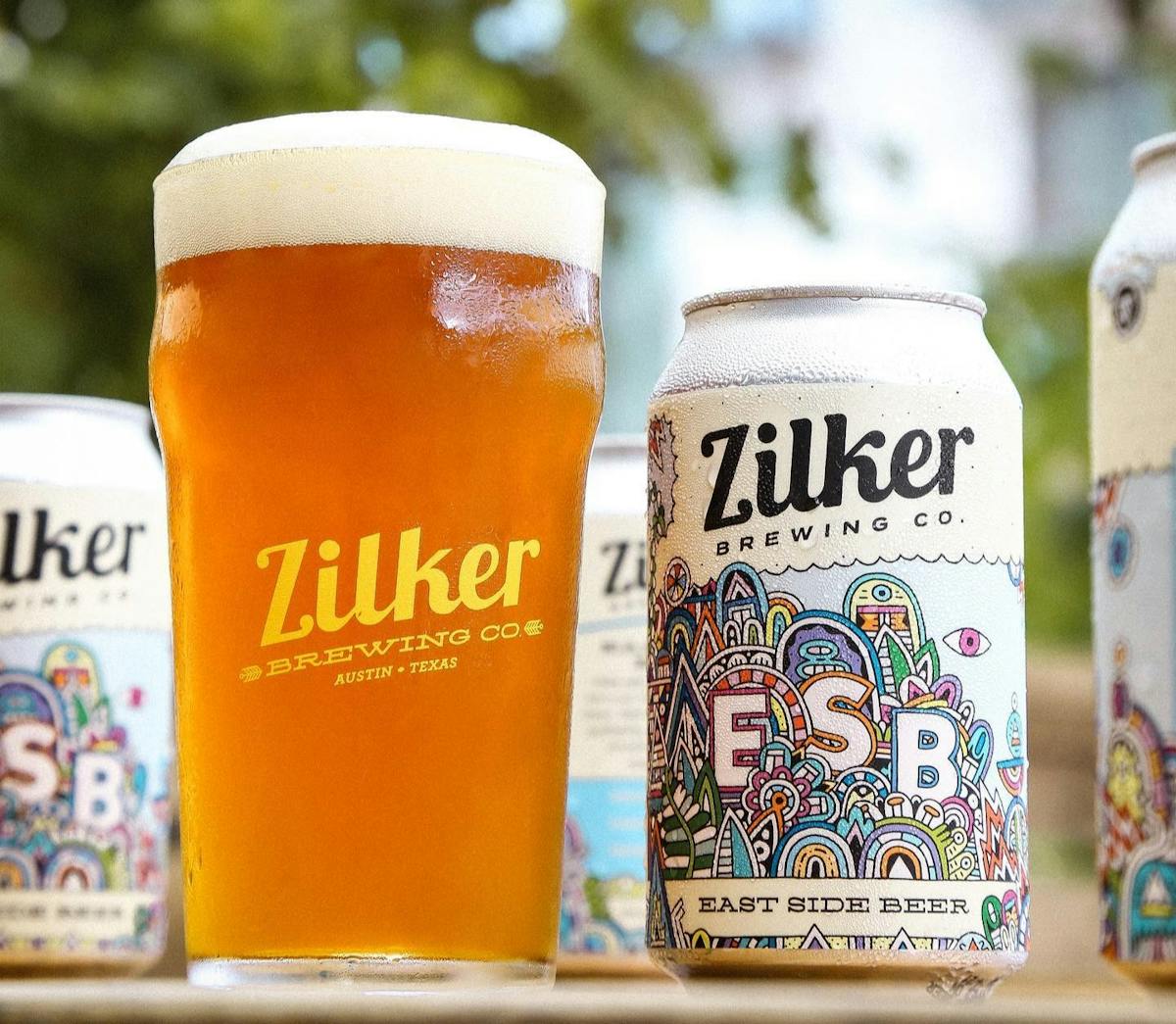 Zilker Brewing Company's East Side Beer