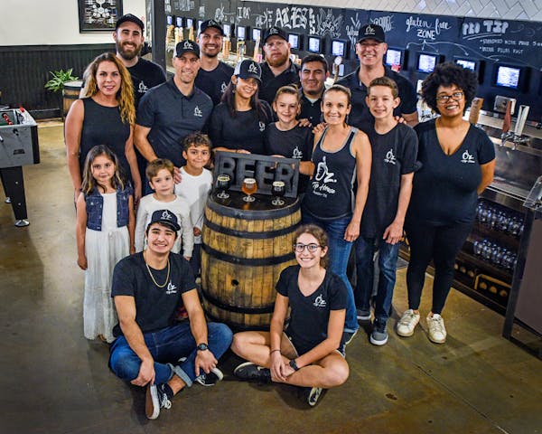 a group of people posing for a photo