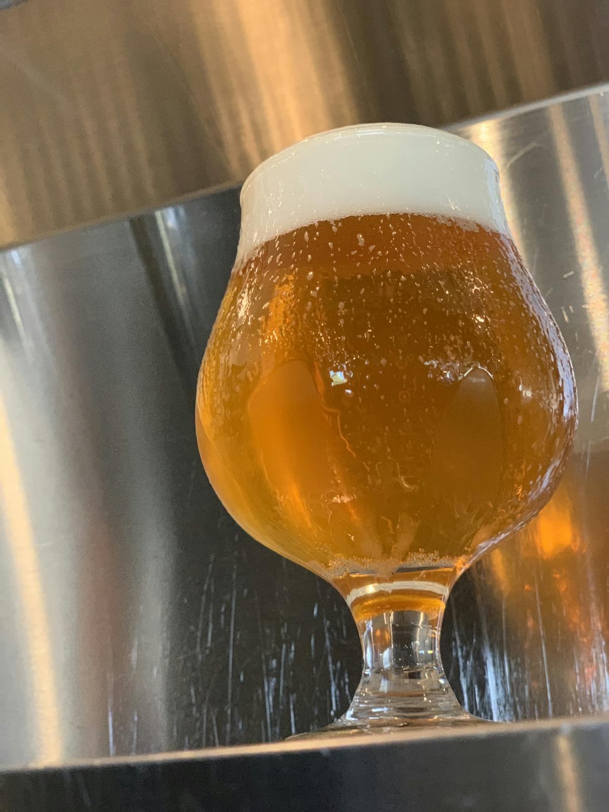 a close up of a wine glass