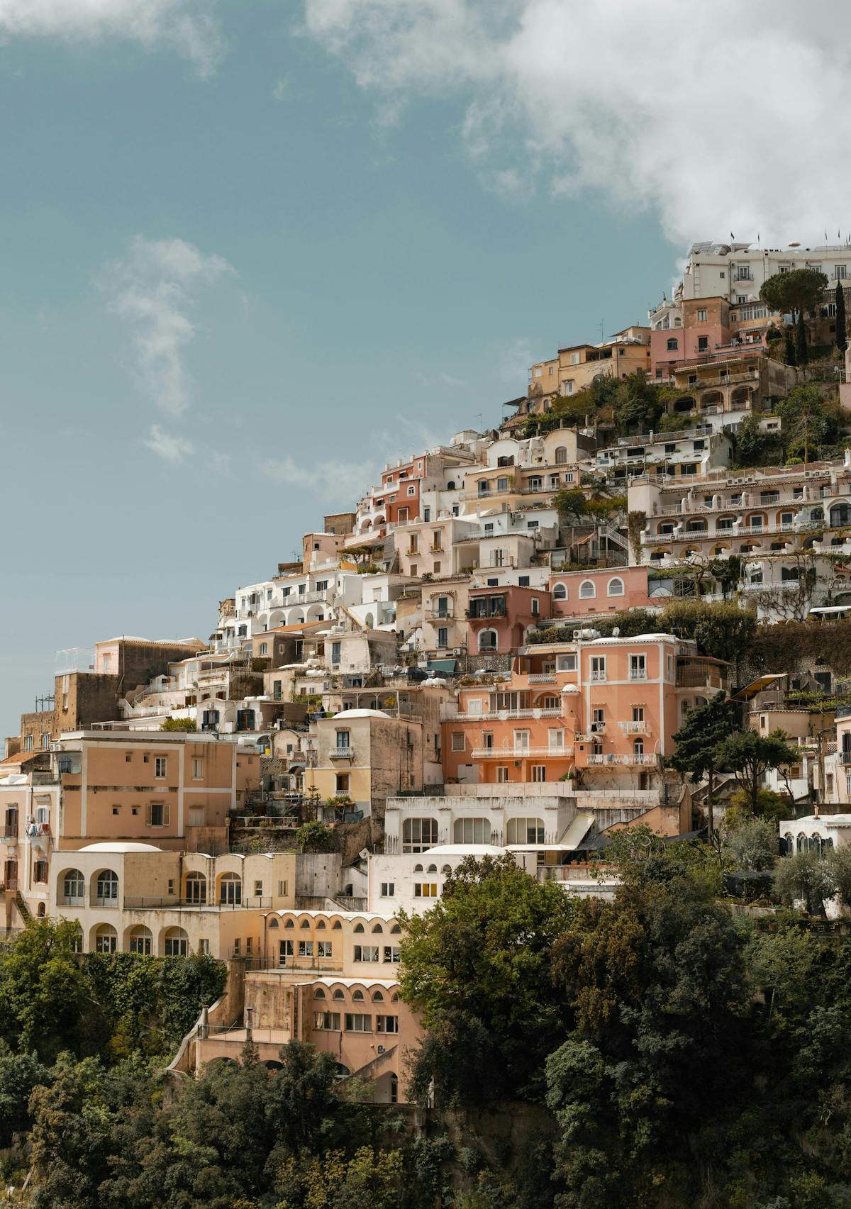 a large city with tall buildings in the background