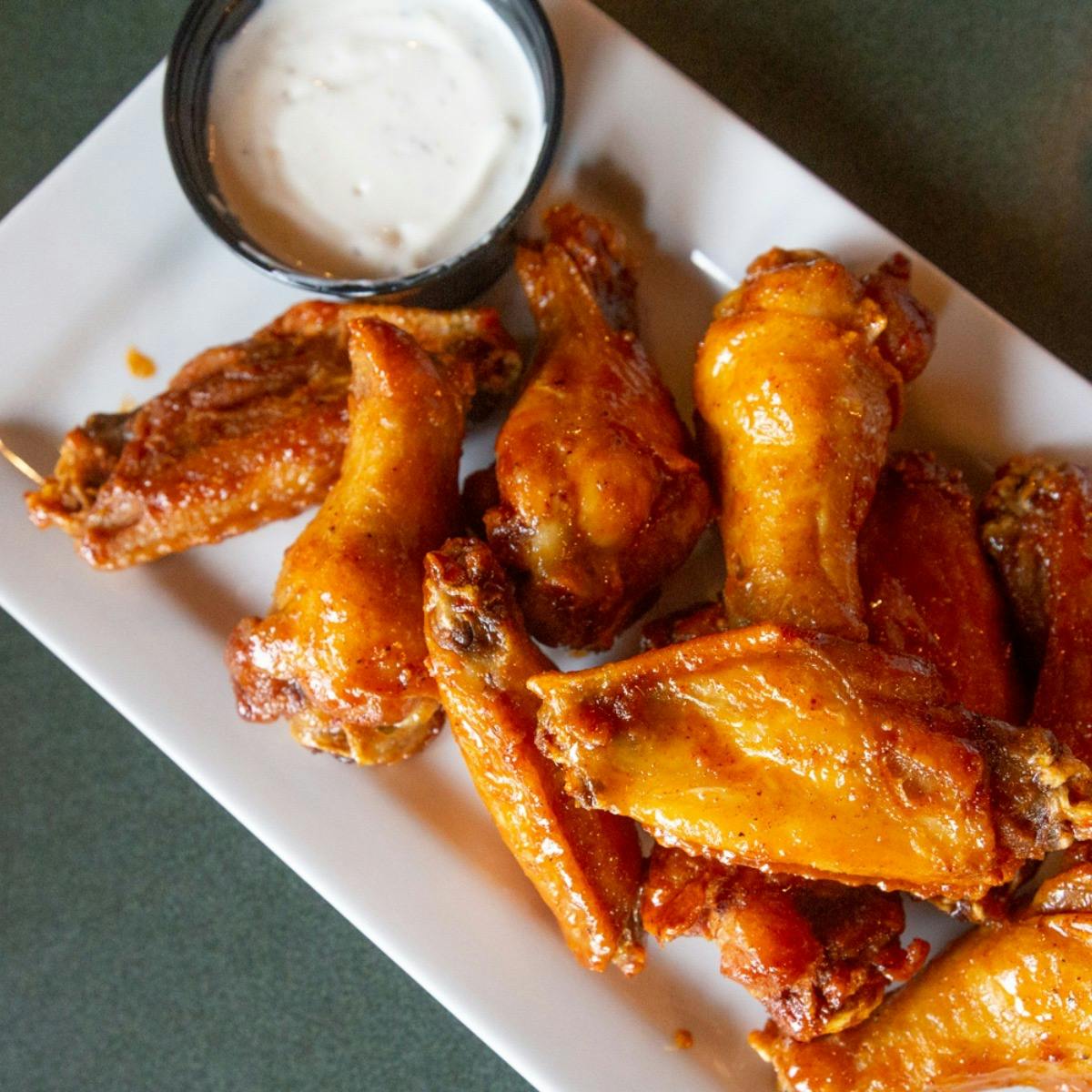 a plate of food