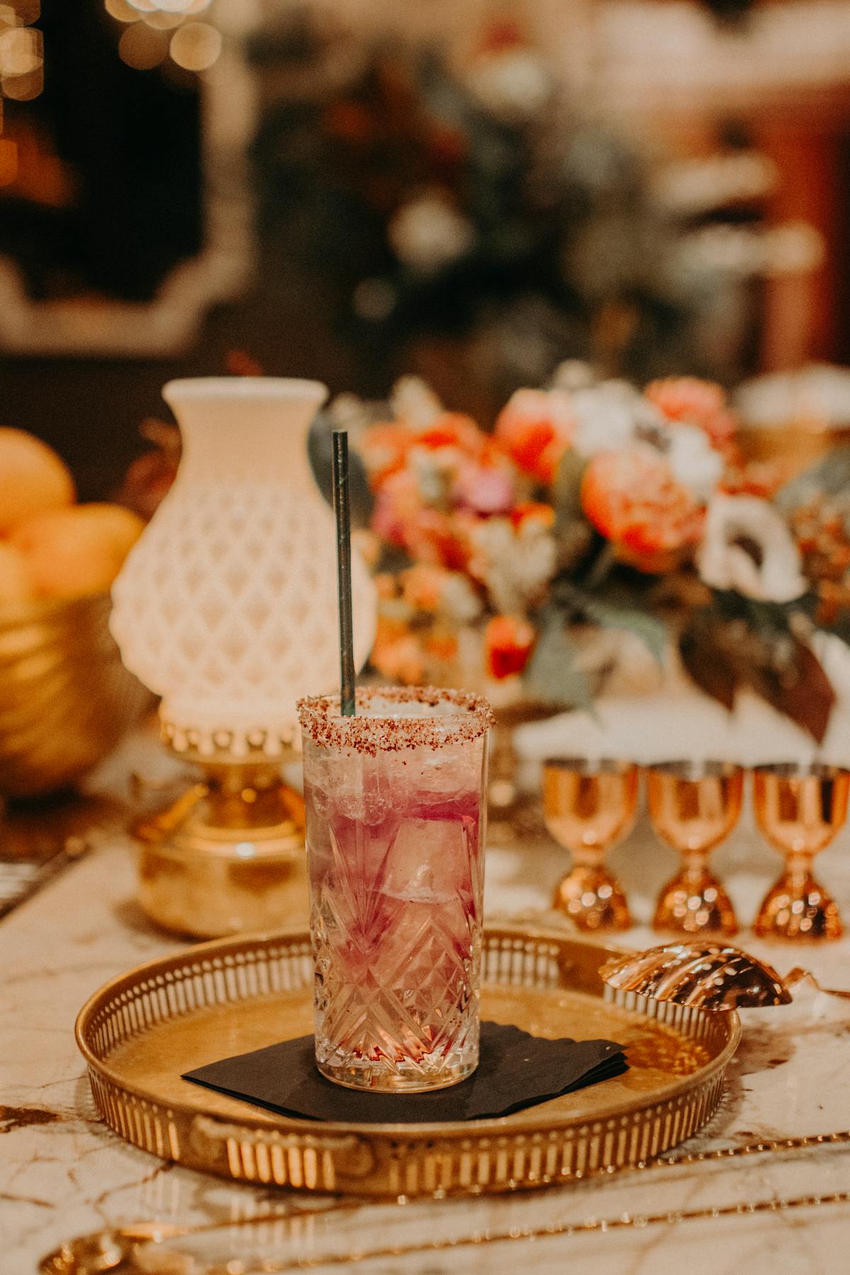 a cake sitting on top of a table