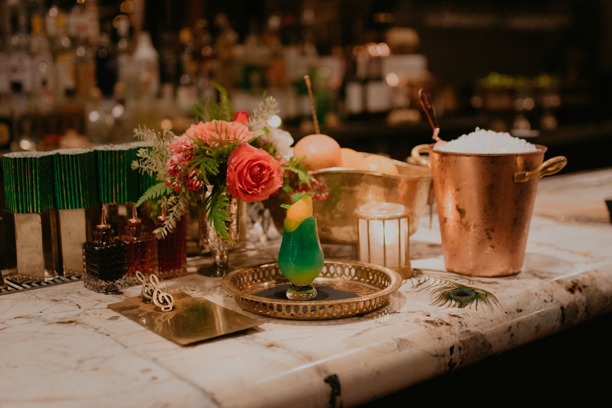 a cup of coffee on a table