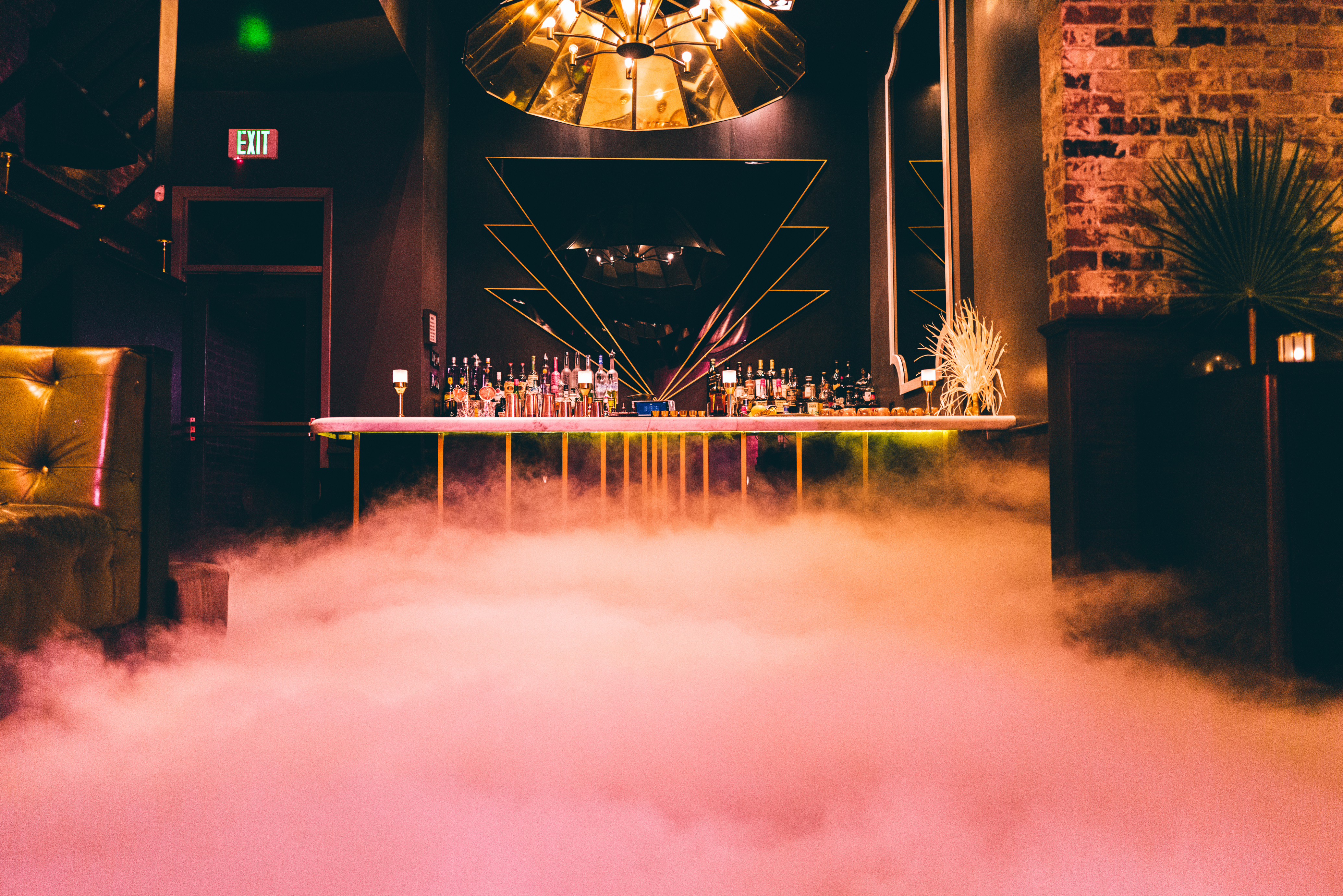 fireworks exploding in the dark