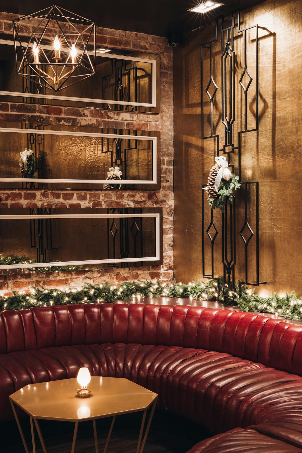 a living room filled with furniture and a fire place