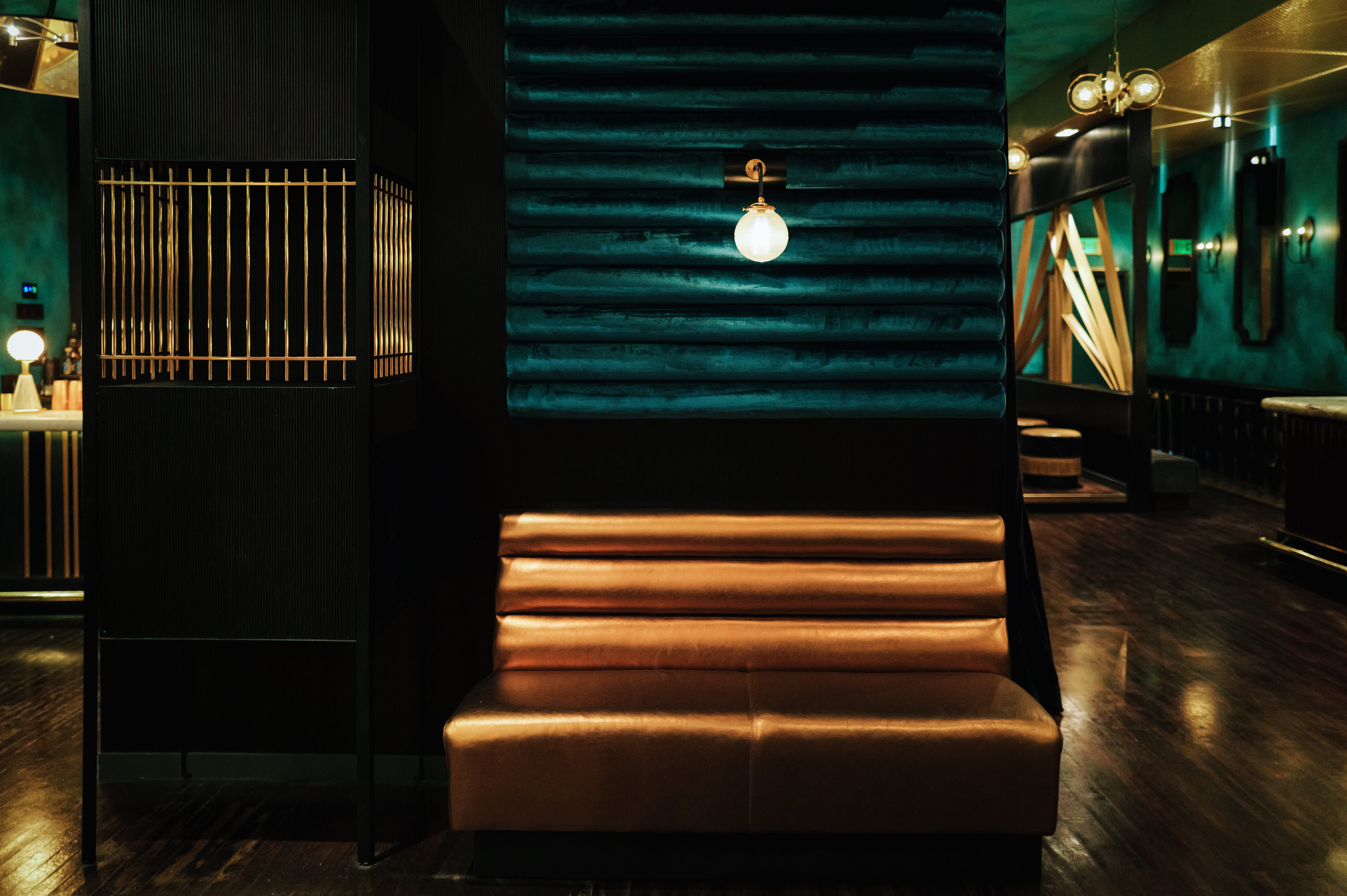 the inside of a building