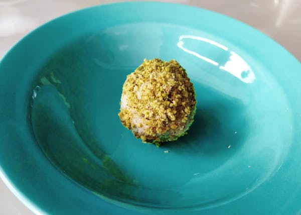 a piece of cake on a plate