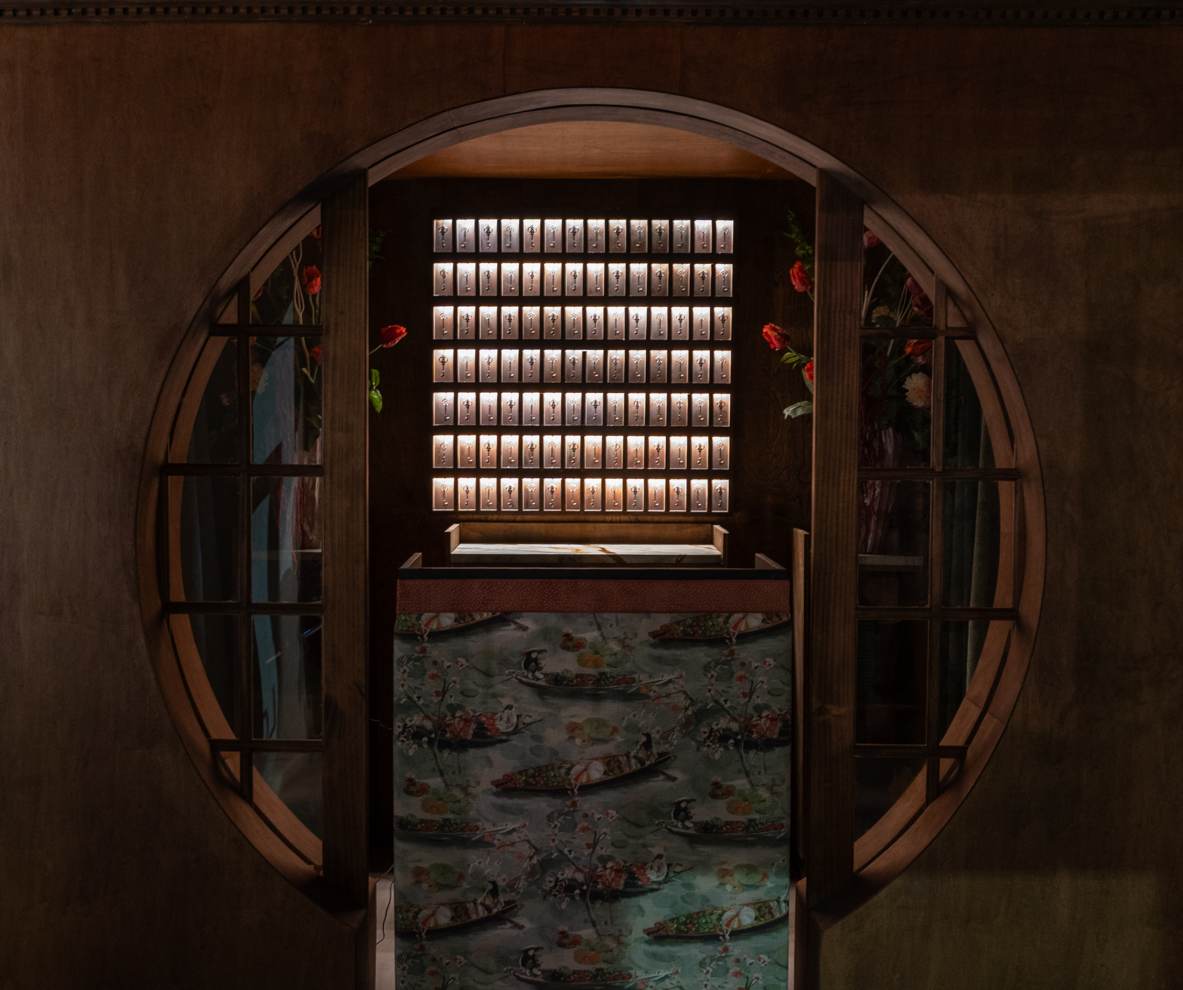 host stand at lo kee, speakeasy style, Atlanta