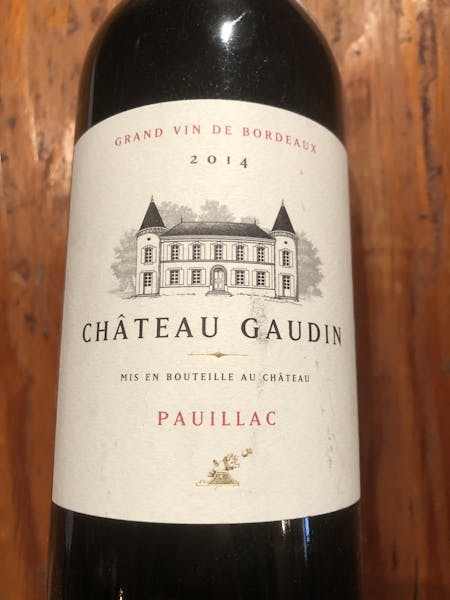 Chateau Gaudin Bordeaux Bistro Romano