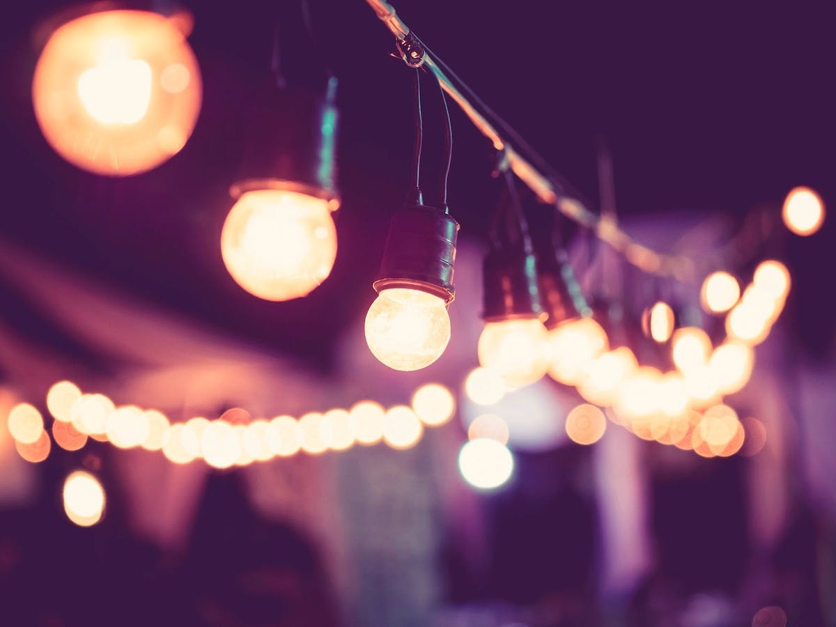 a close up of a light