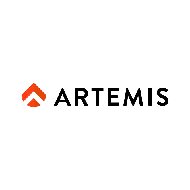 a close up of a logo
