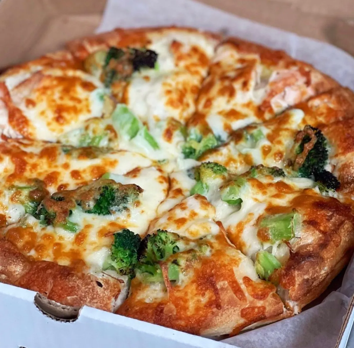 a slice of pizza