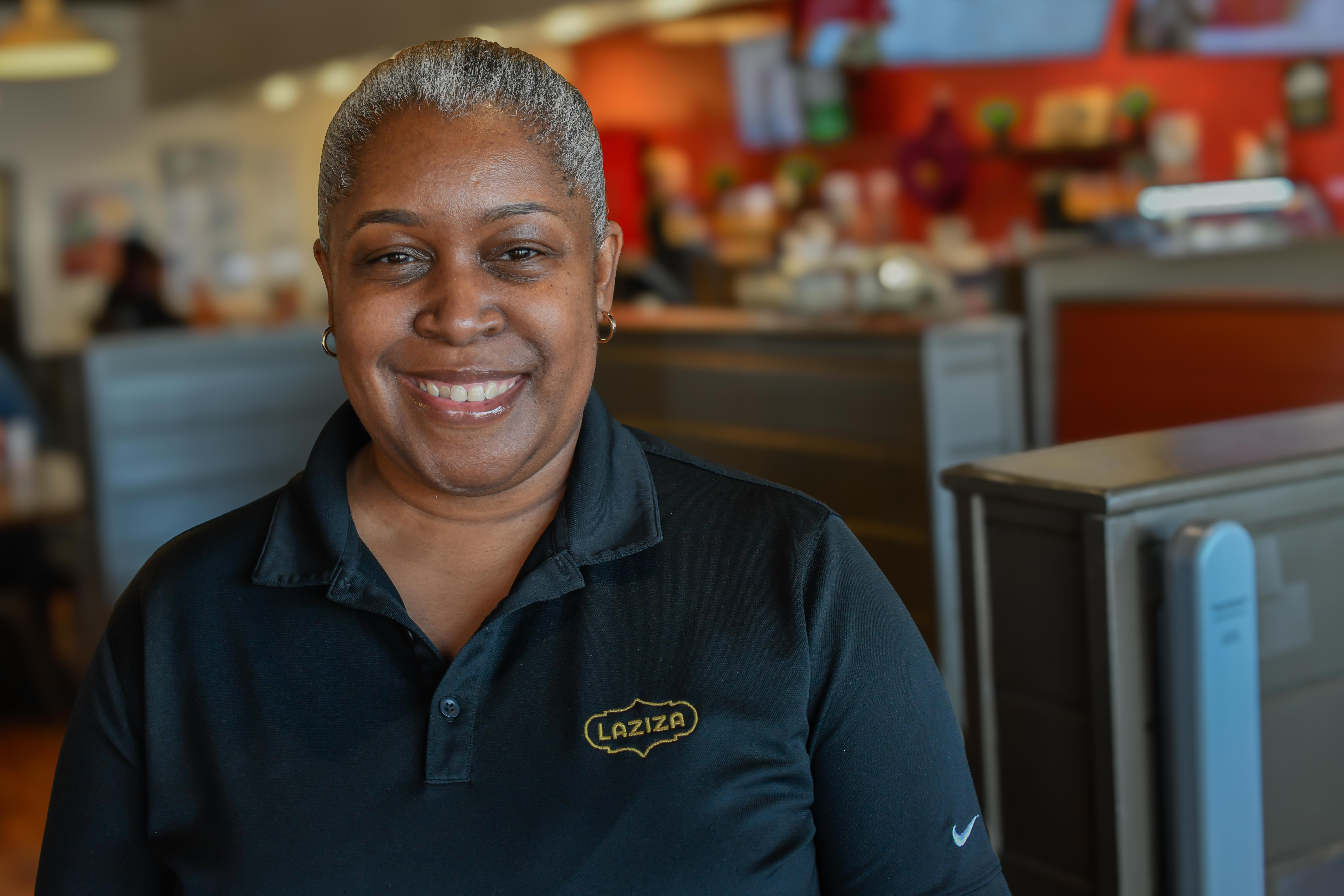 a man smiling for the camera