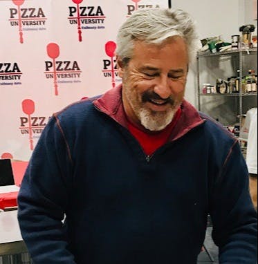 a man looking at the camera