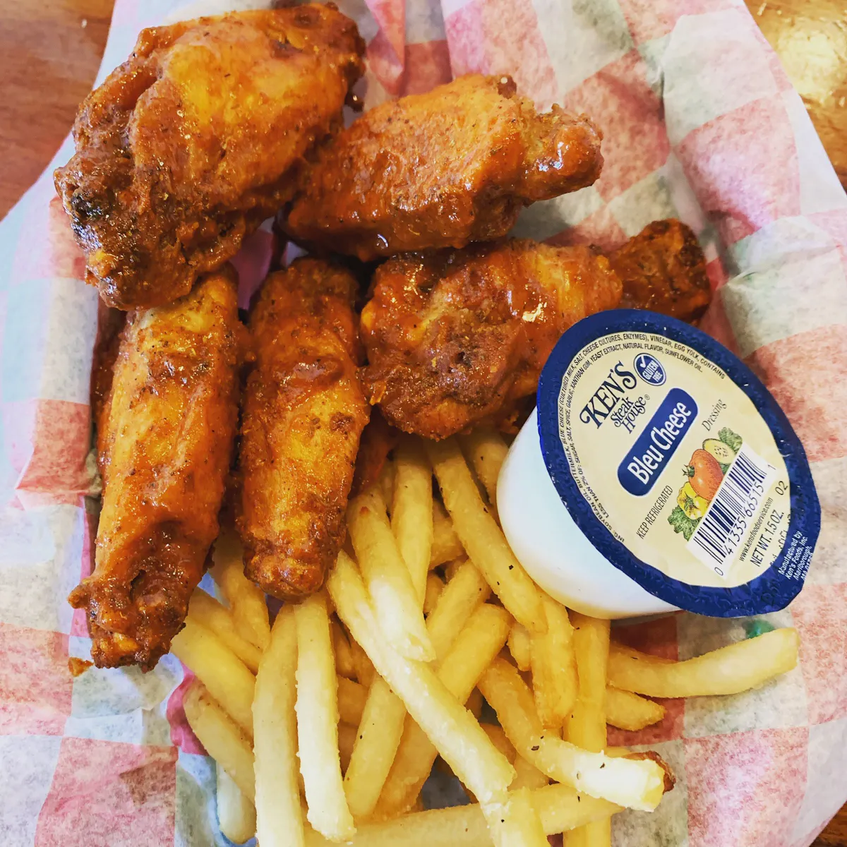 a pile of fries
