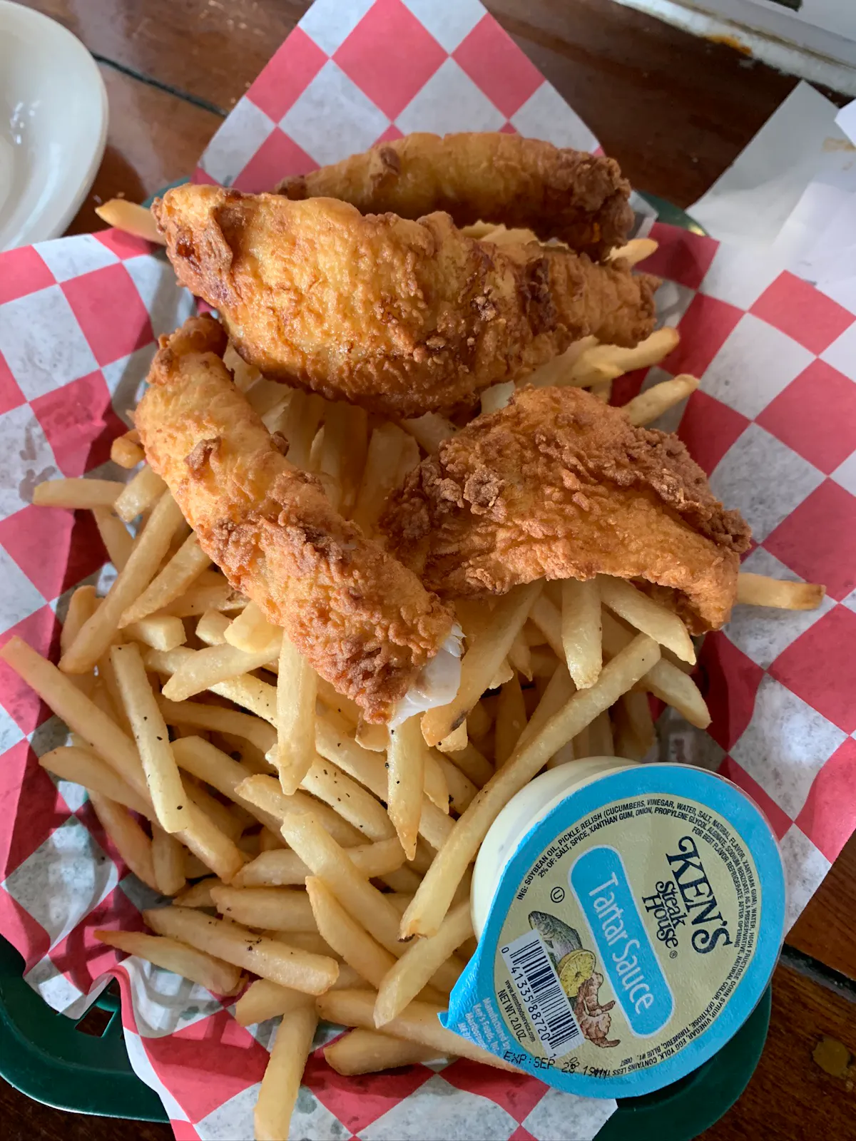 a pile of fries