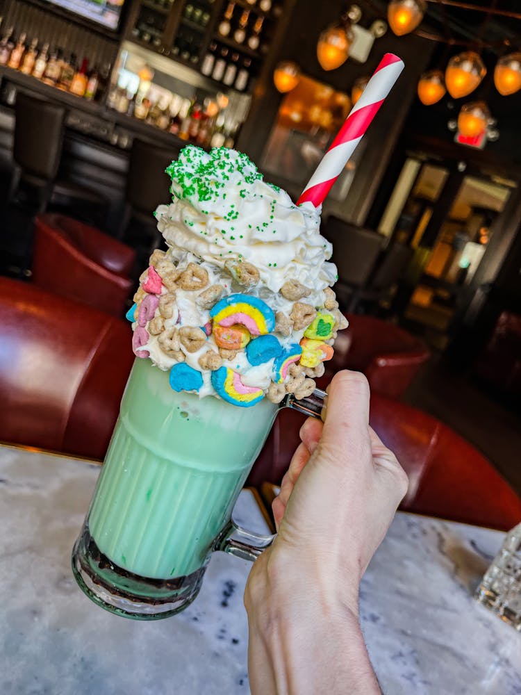 Bill's Bar and Burger St. Patrick's Day Shake