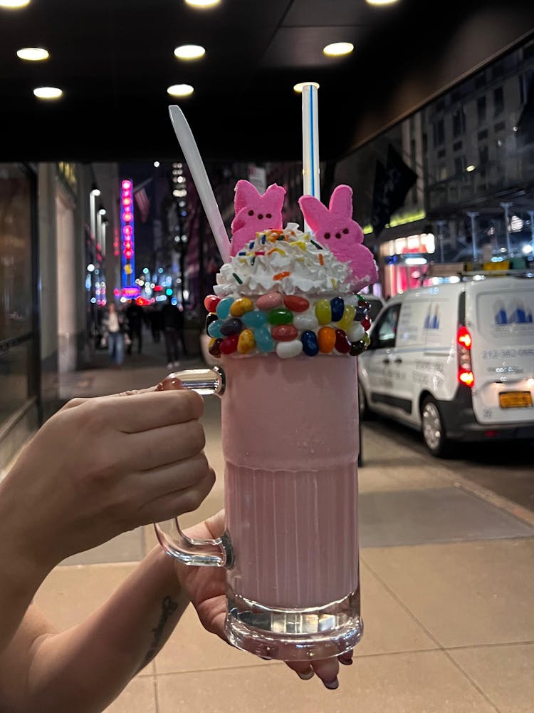 a close up of a cake