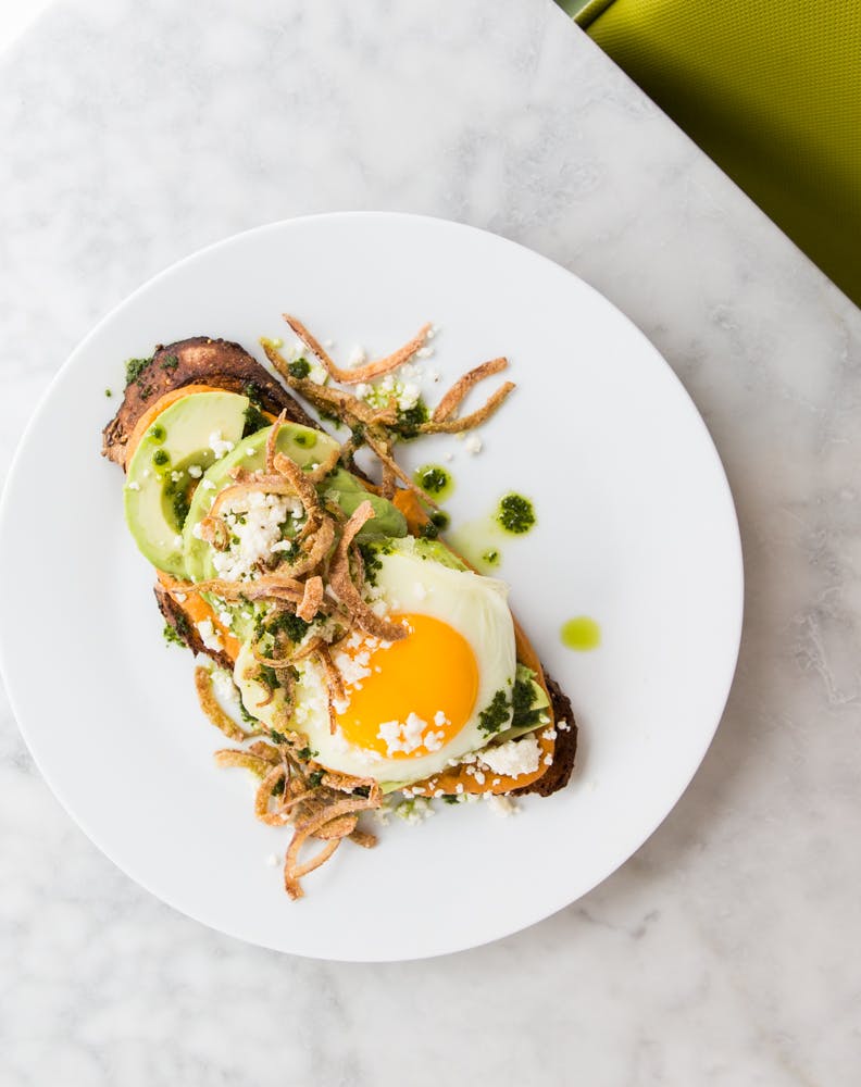 a bowl of food on a plate