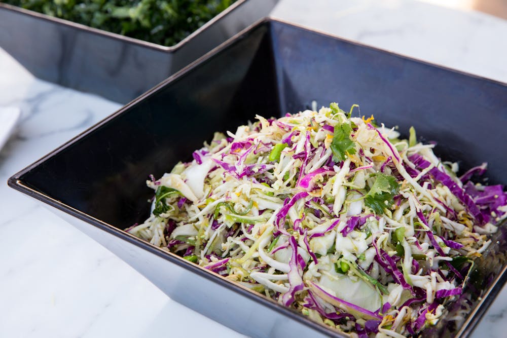 a bowl of salad