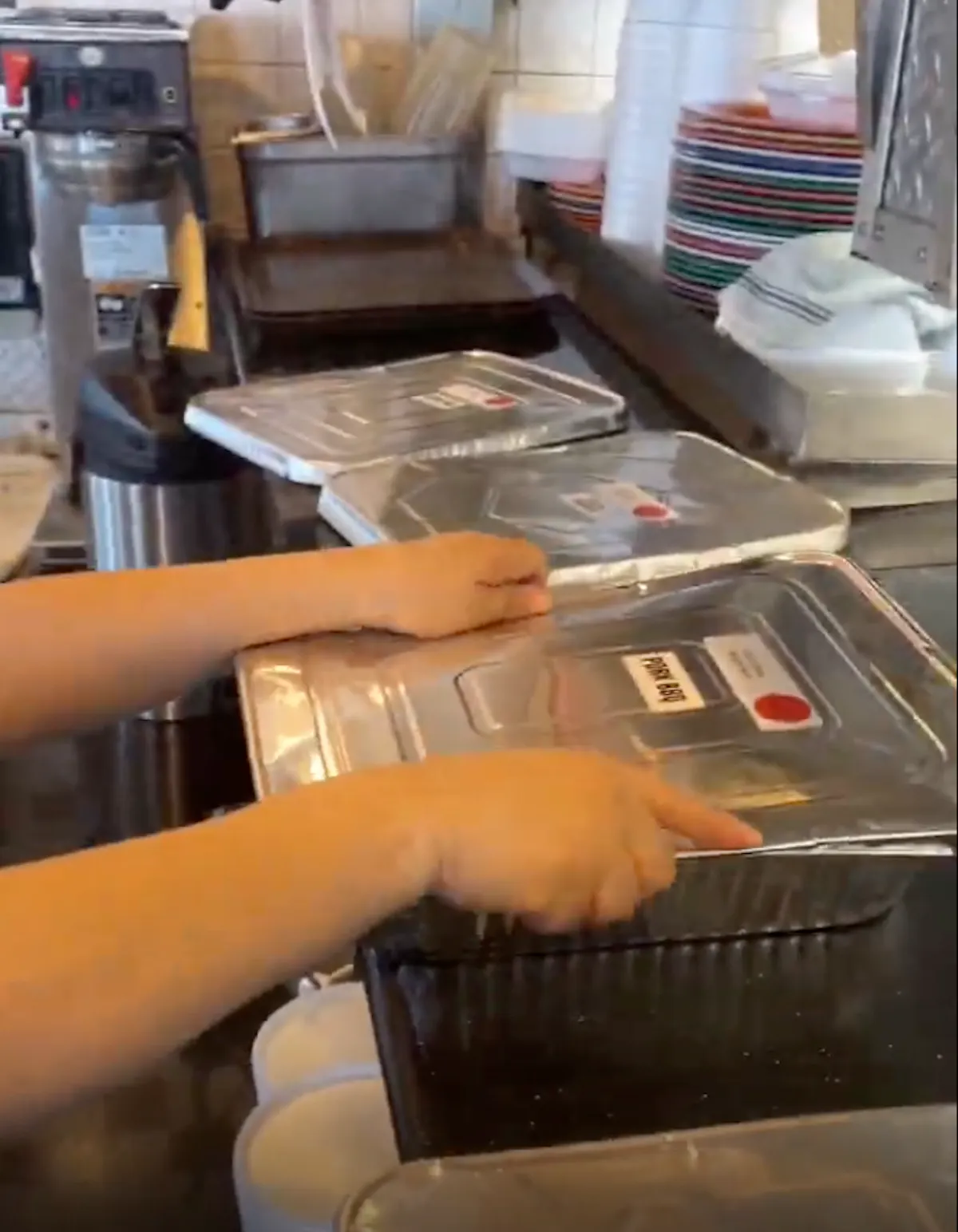 Catering Event Pickup Order