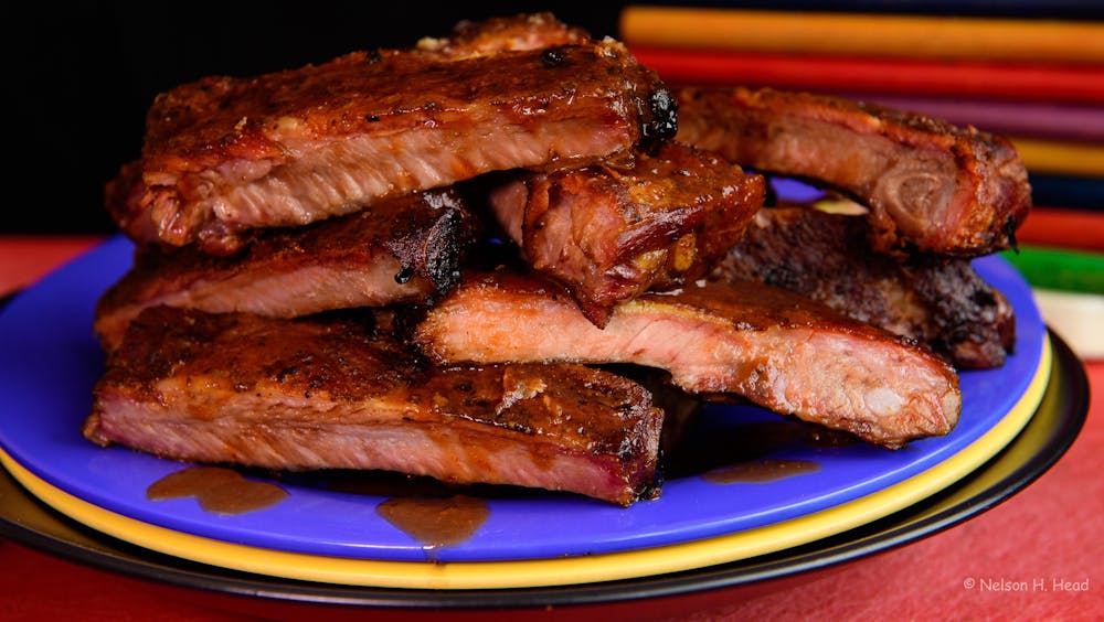 a plate of food