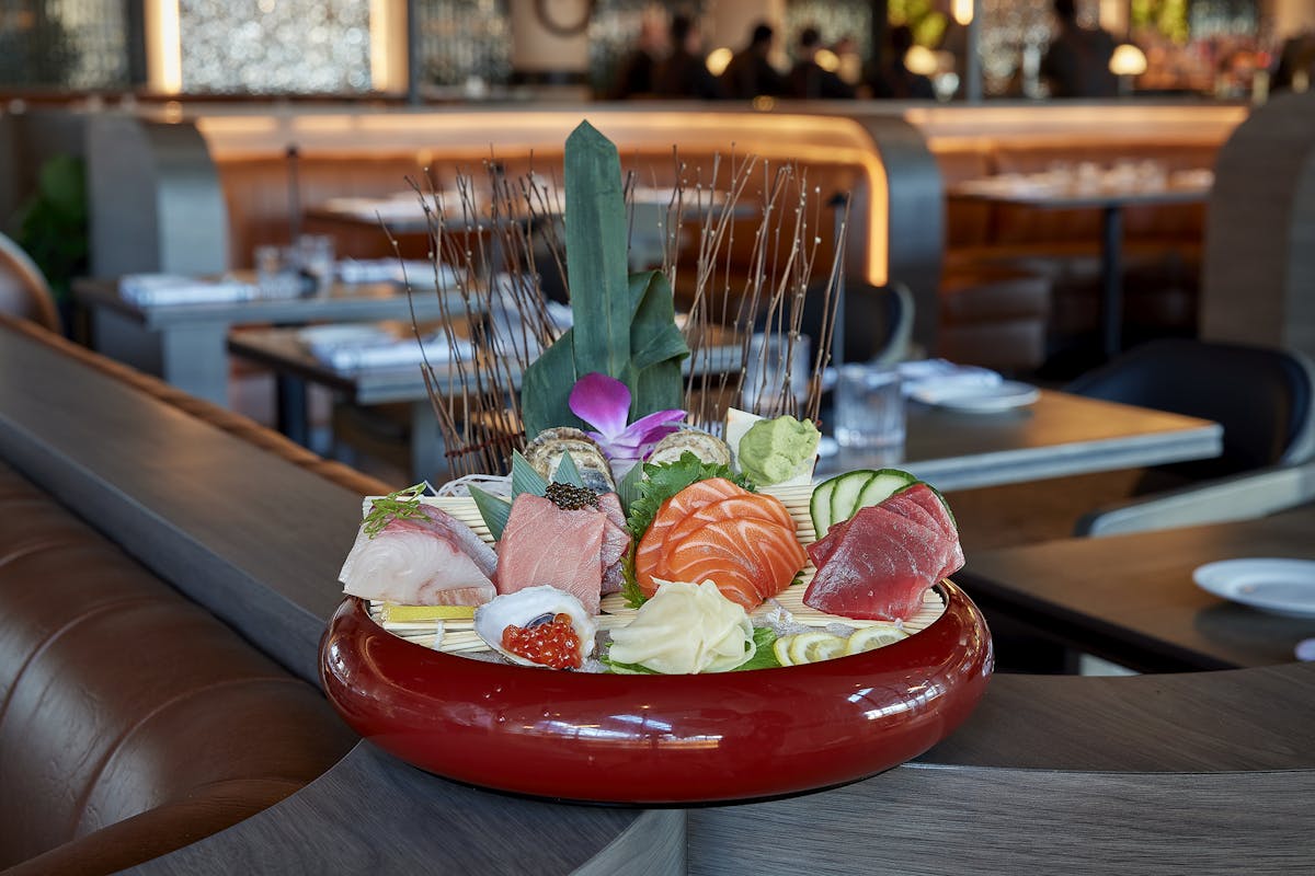 food in a plate