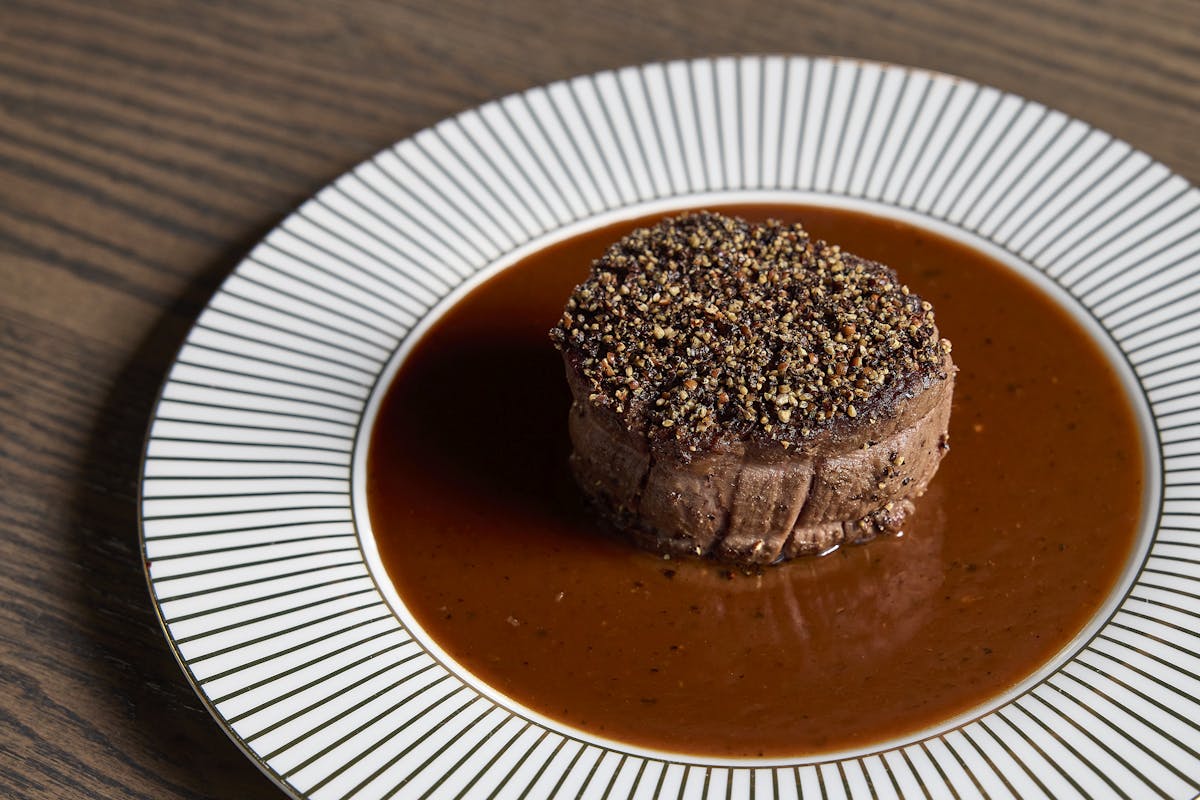 food in a plate