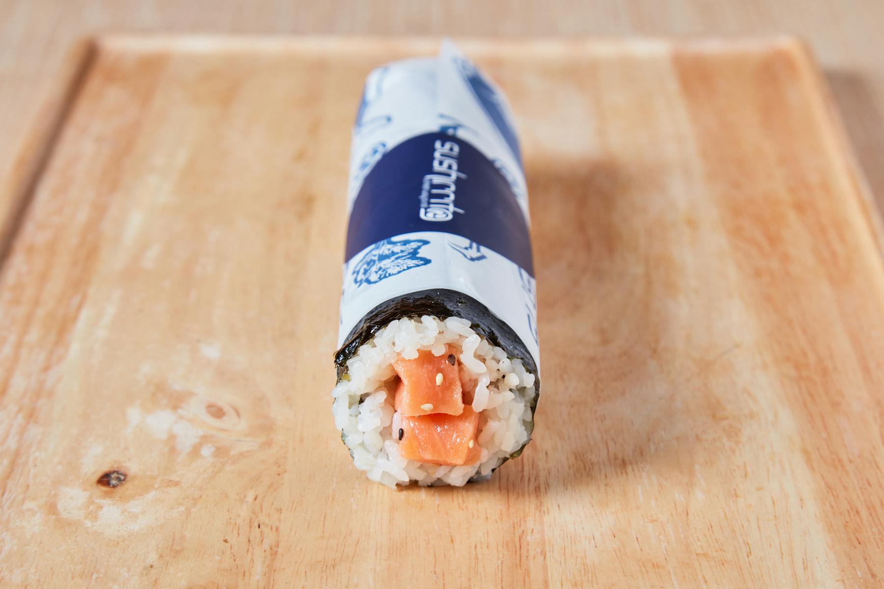 Easy Salmon Sushi Burrito (Sushirrito) l A Farmgirl's Dabbles