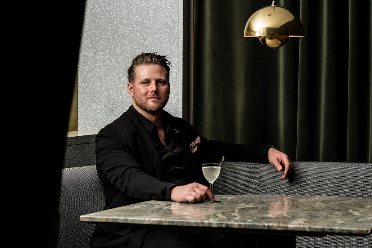 Creative Beverage Director Grant Sceney at Botanist Bar