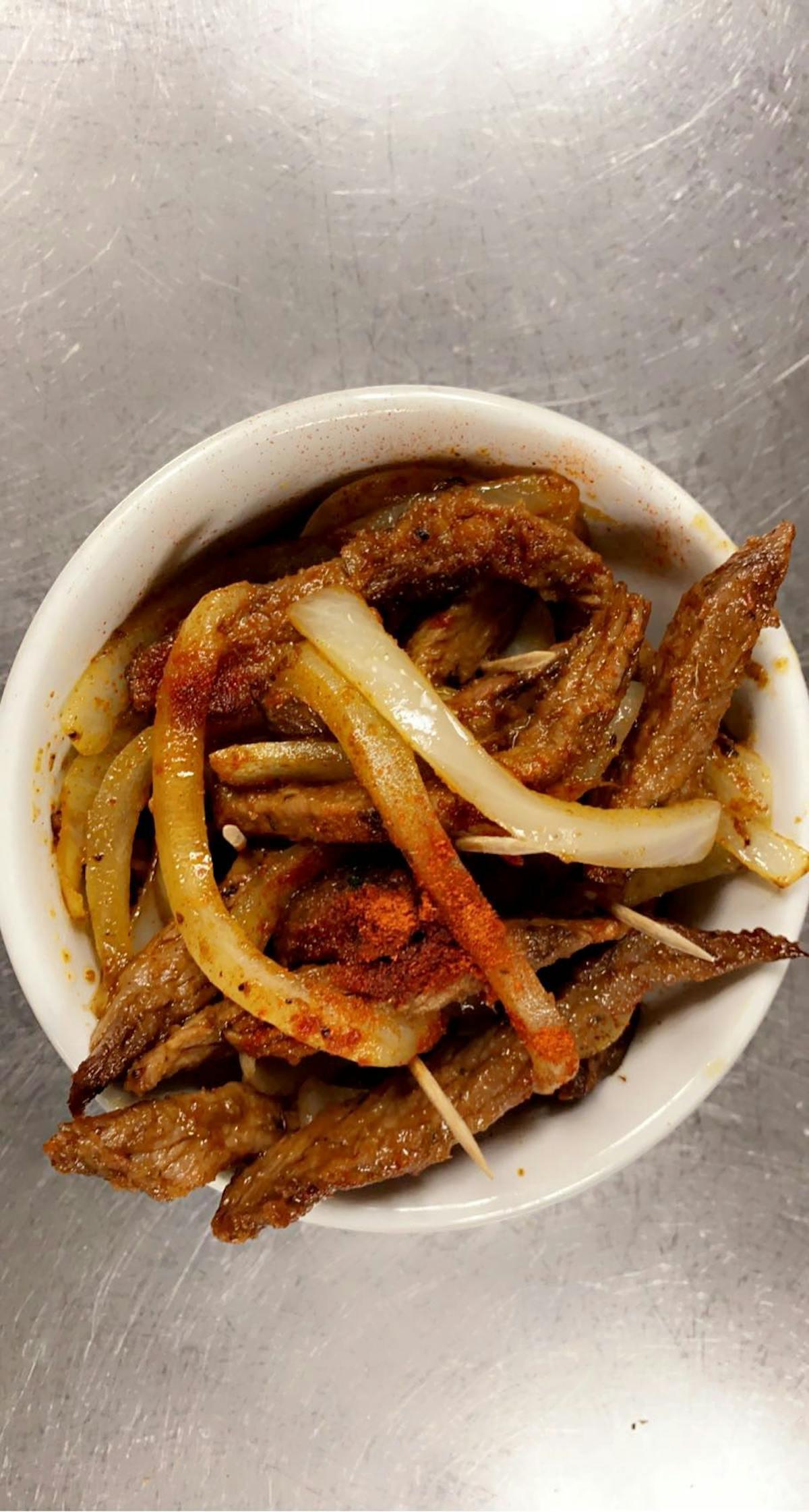 a bowl of food on a plate