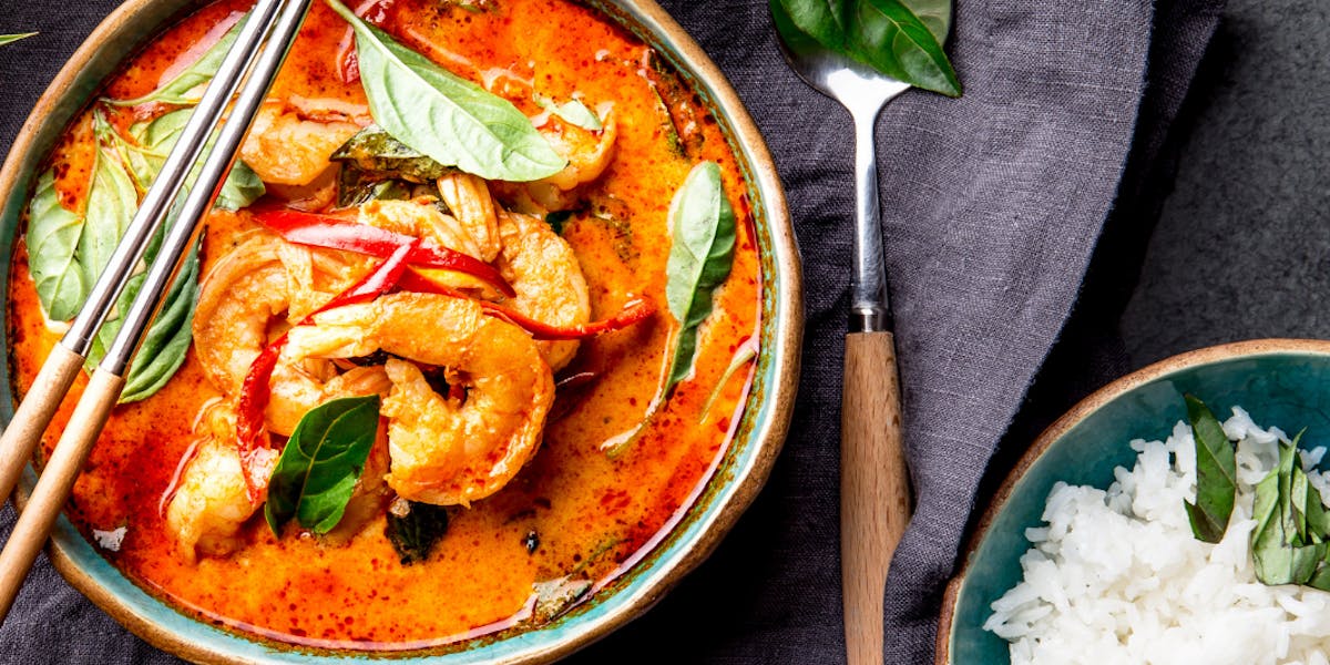 Sunday Supper Club - Thai Coconut Curry Shrimp + Veggies | BLUEROOT ...