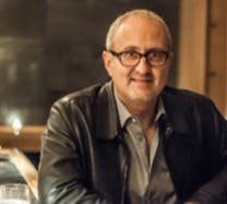 a man wearing glasses