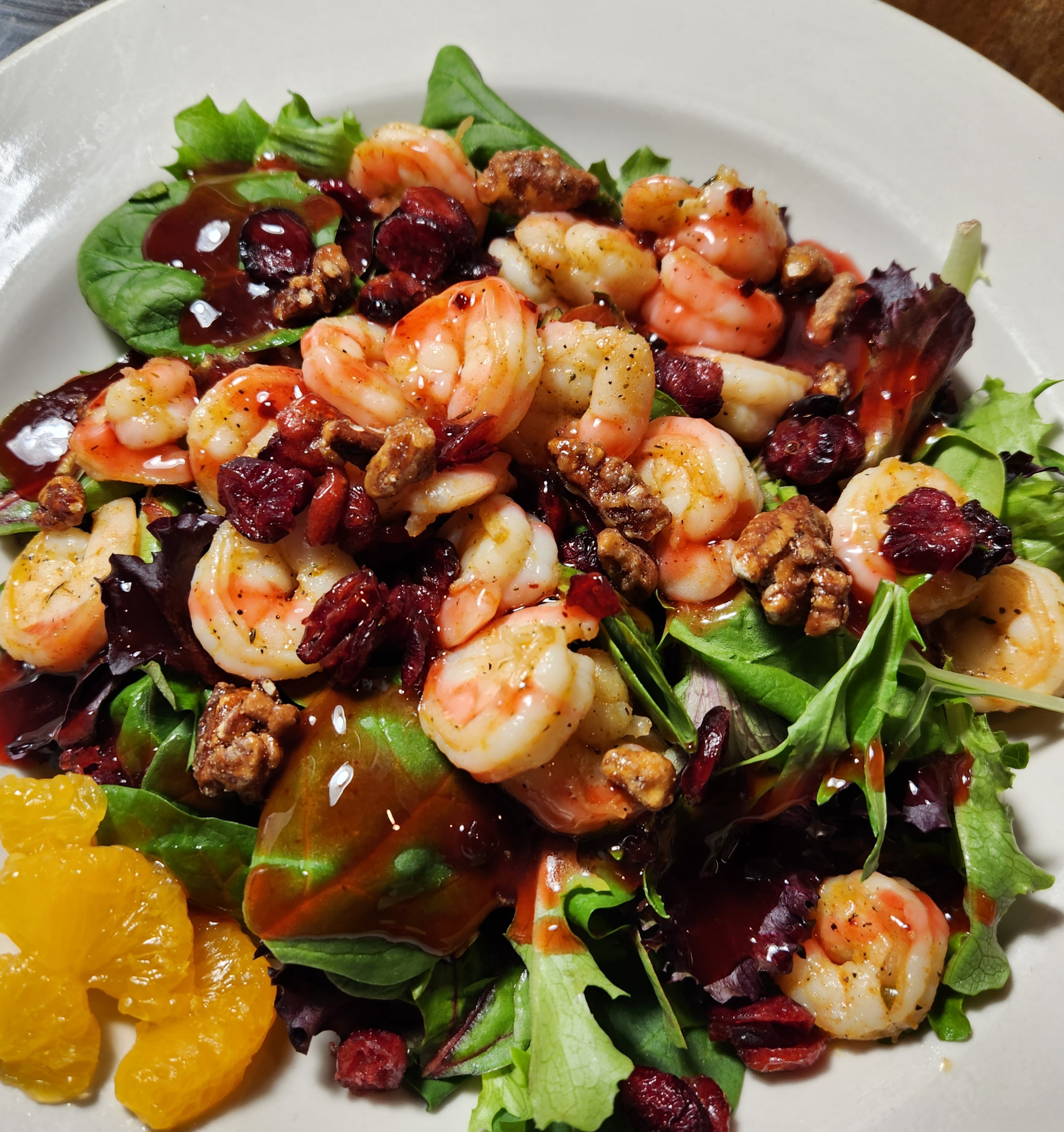 a plate of food