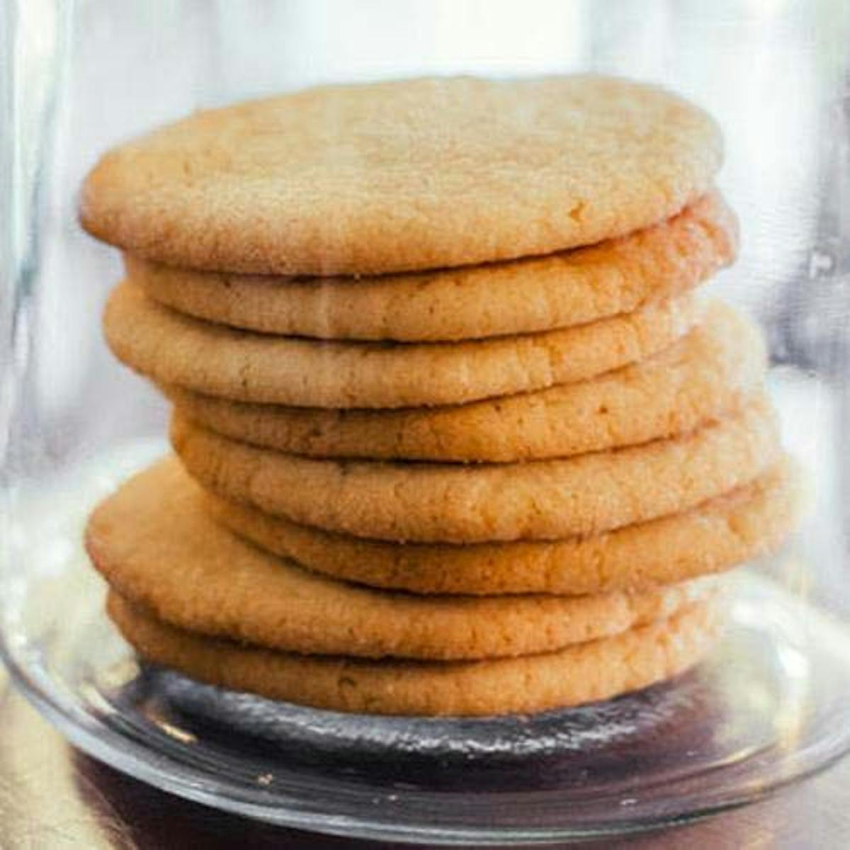 a stack of pancakes on a plate