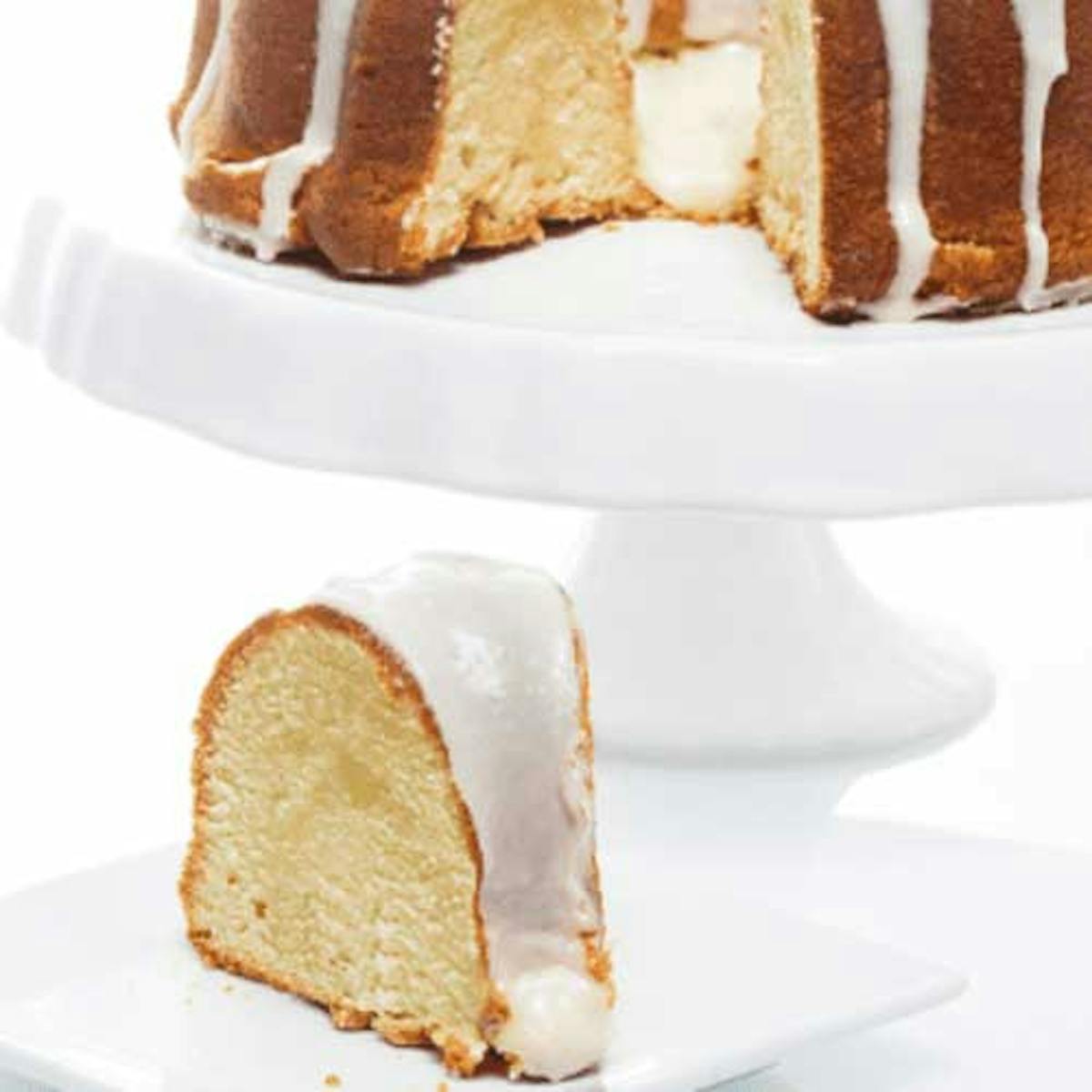 a piece of cake on a plate
