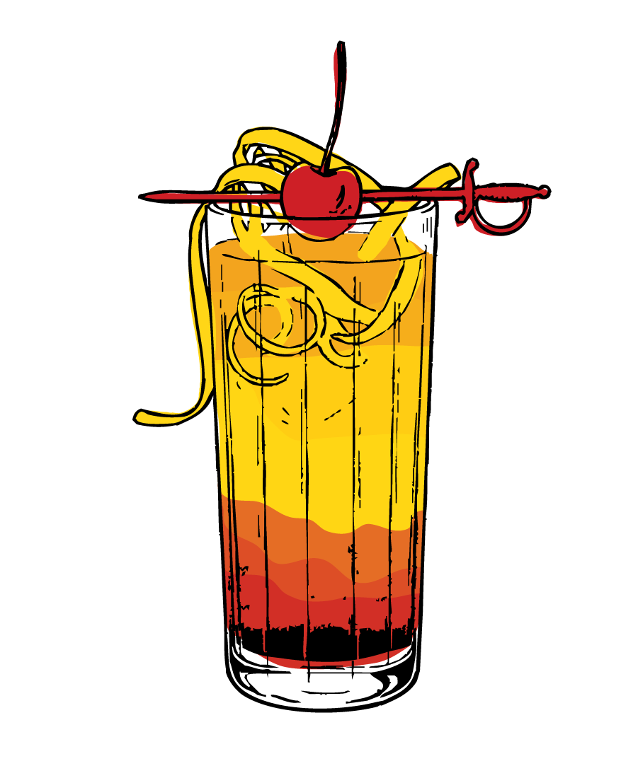 a close up of a drink