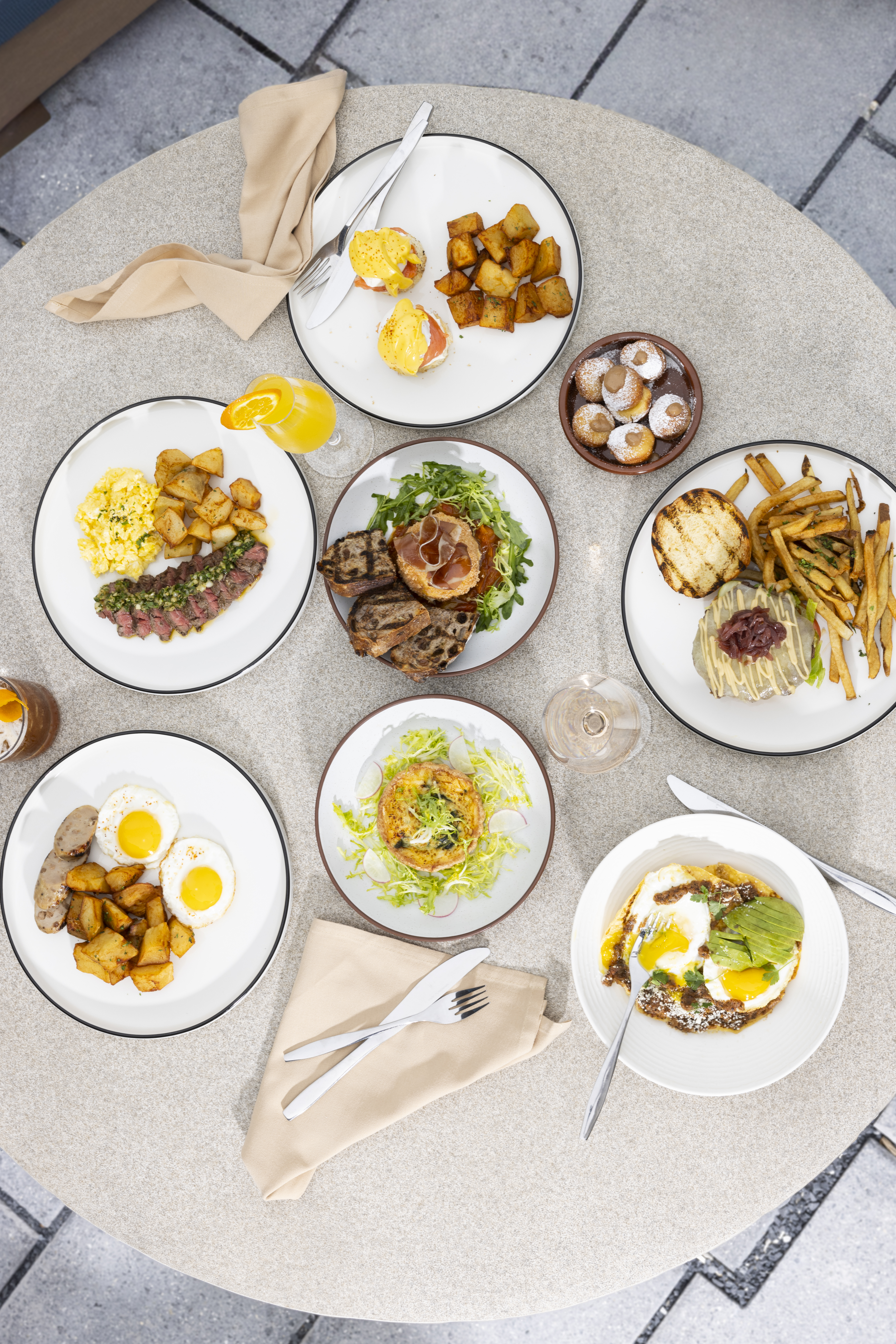 a bunch of food on a plate