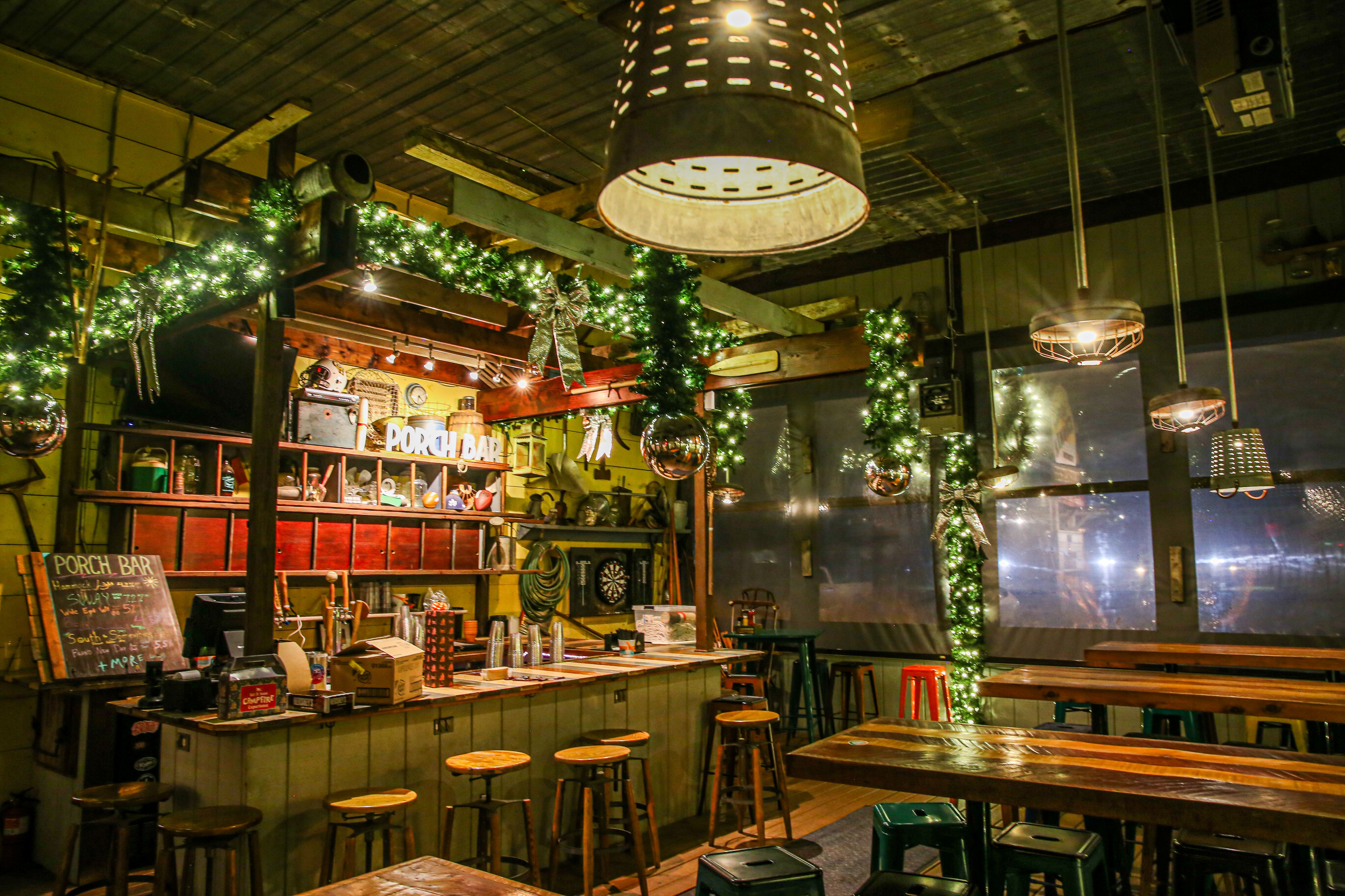 a store inside of a building