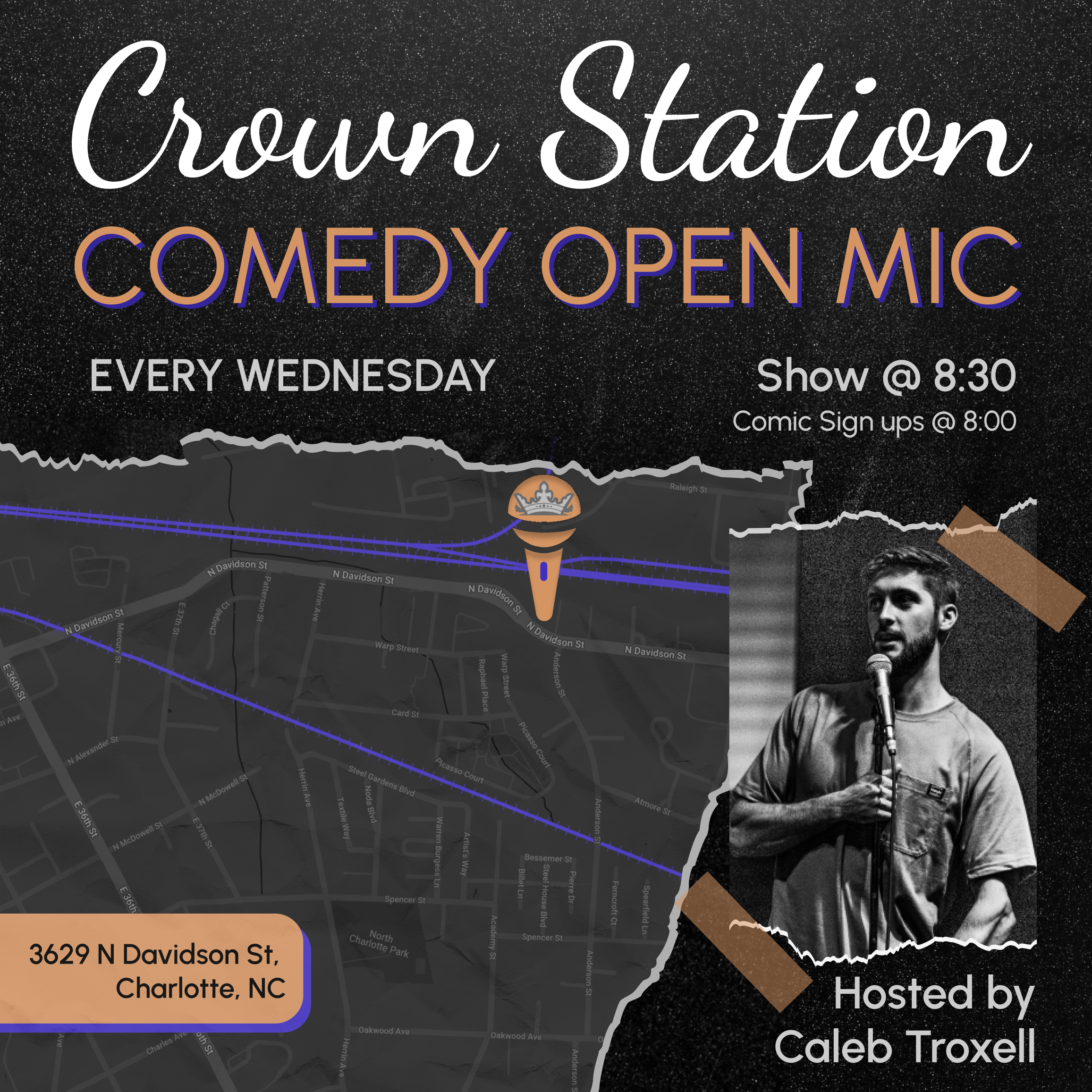 a person holding a sign