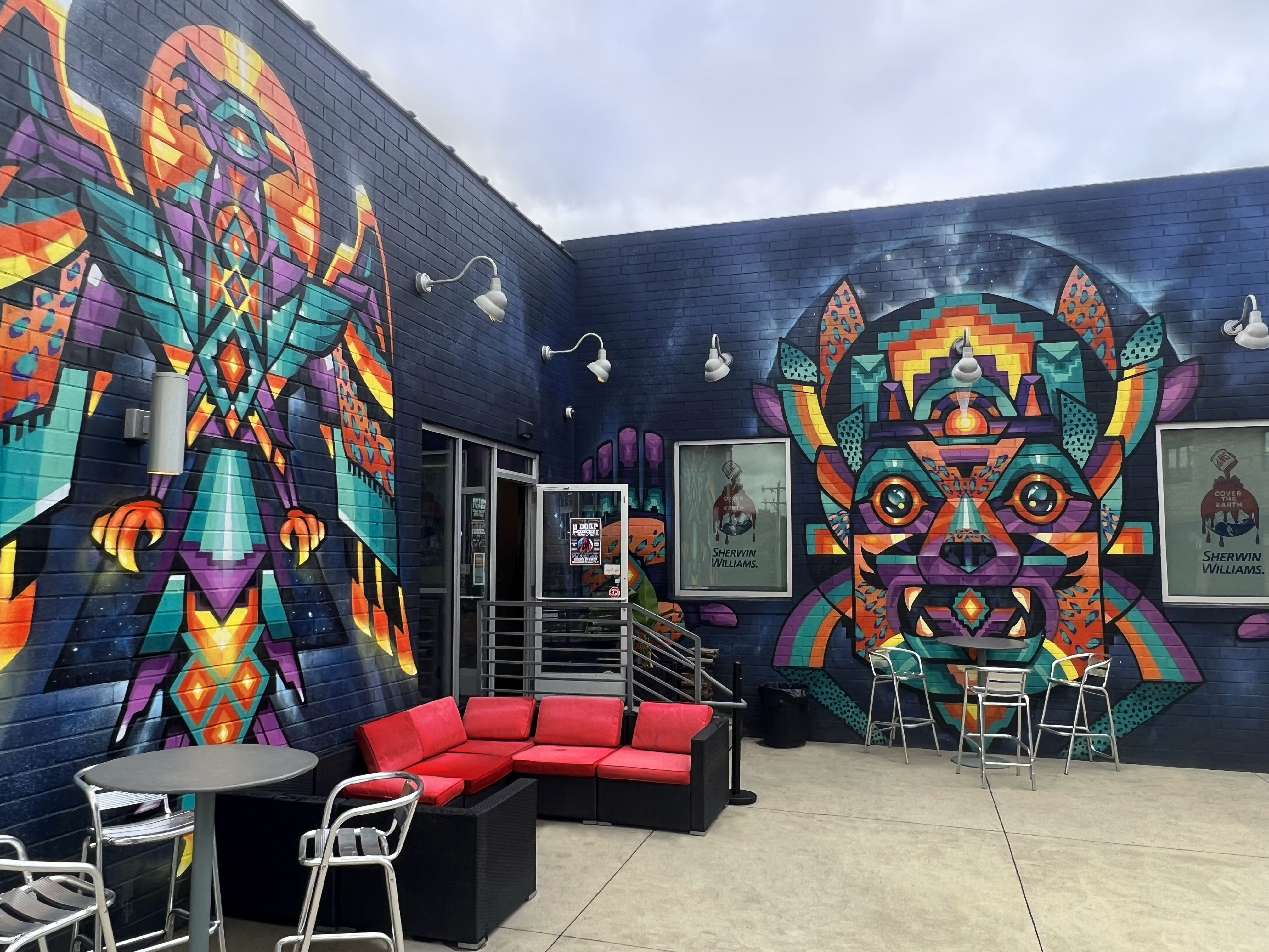 a person sitting on display