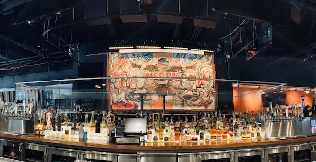 a person cooking in a kitchen