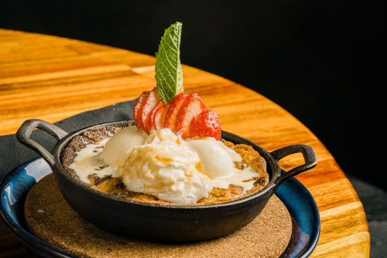 a bowl of food on a plate
