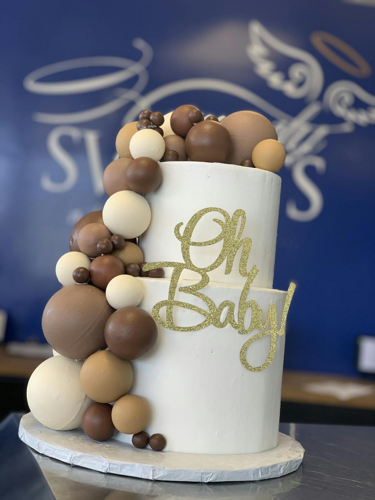 a cake on a table