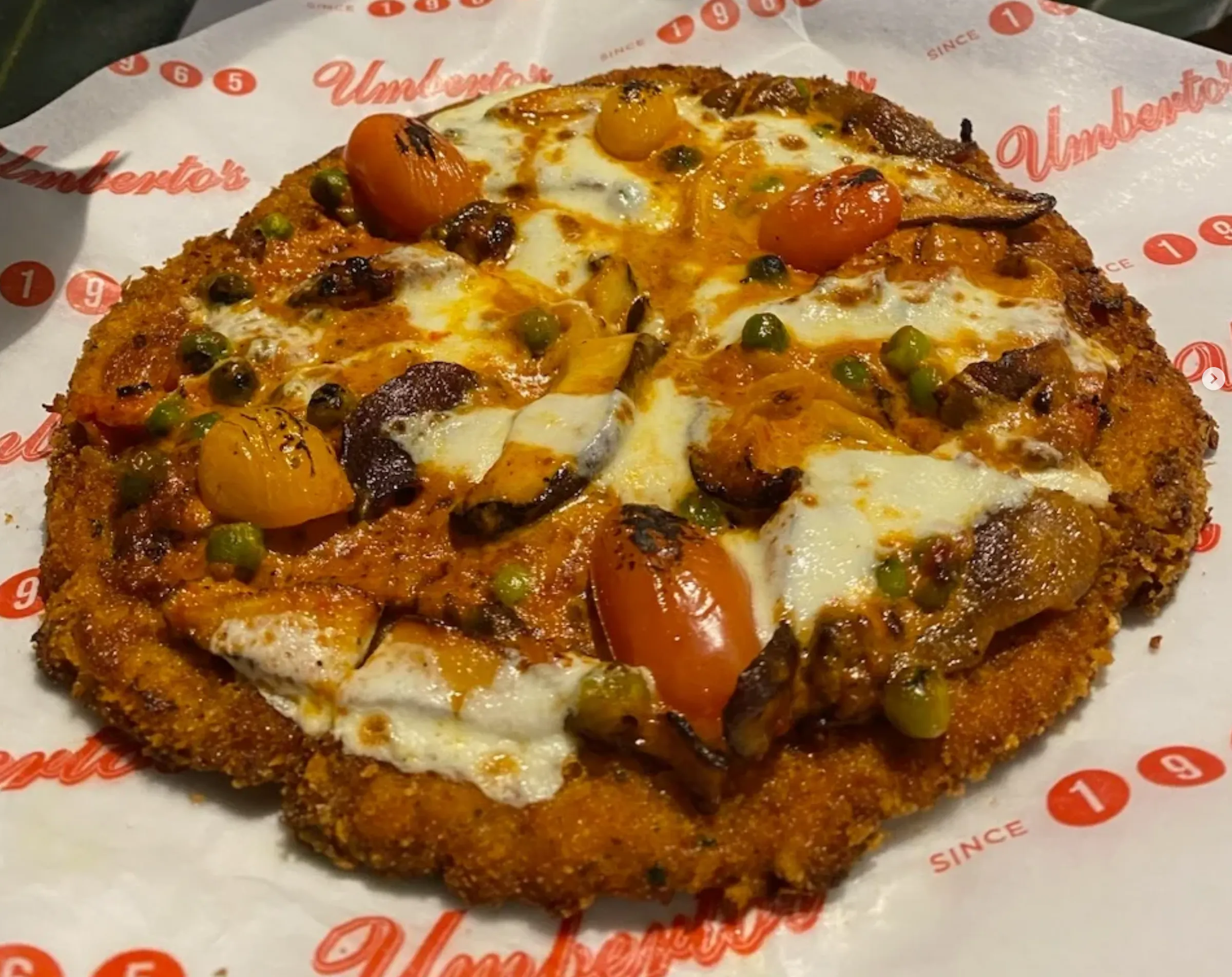 Umberto's Italian catering dish