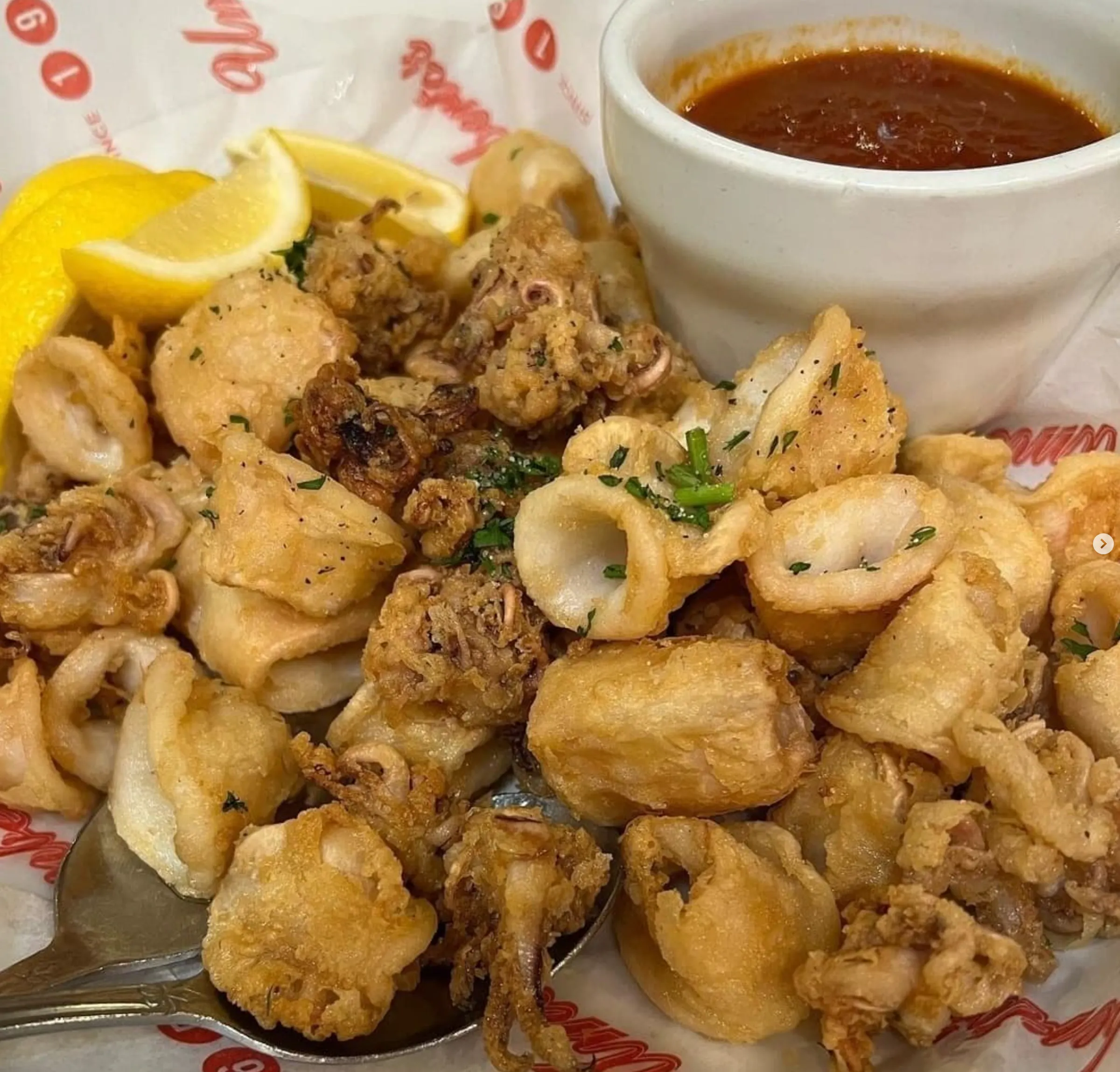 Umberto's Italian catering dish