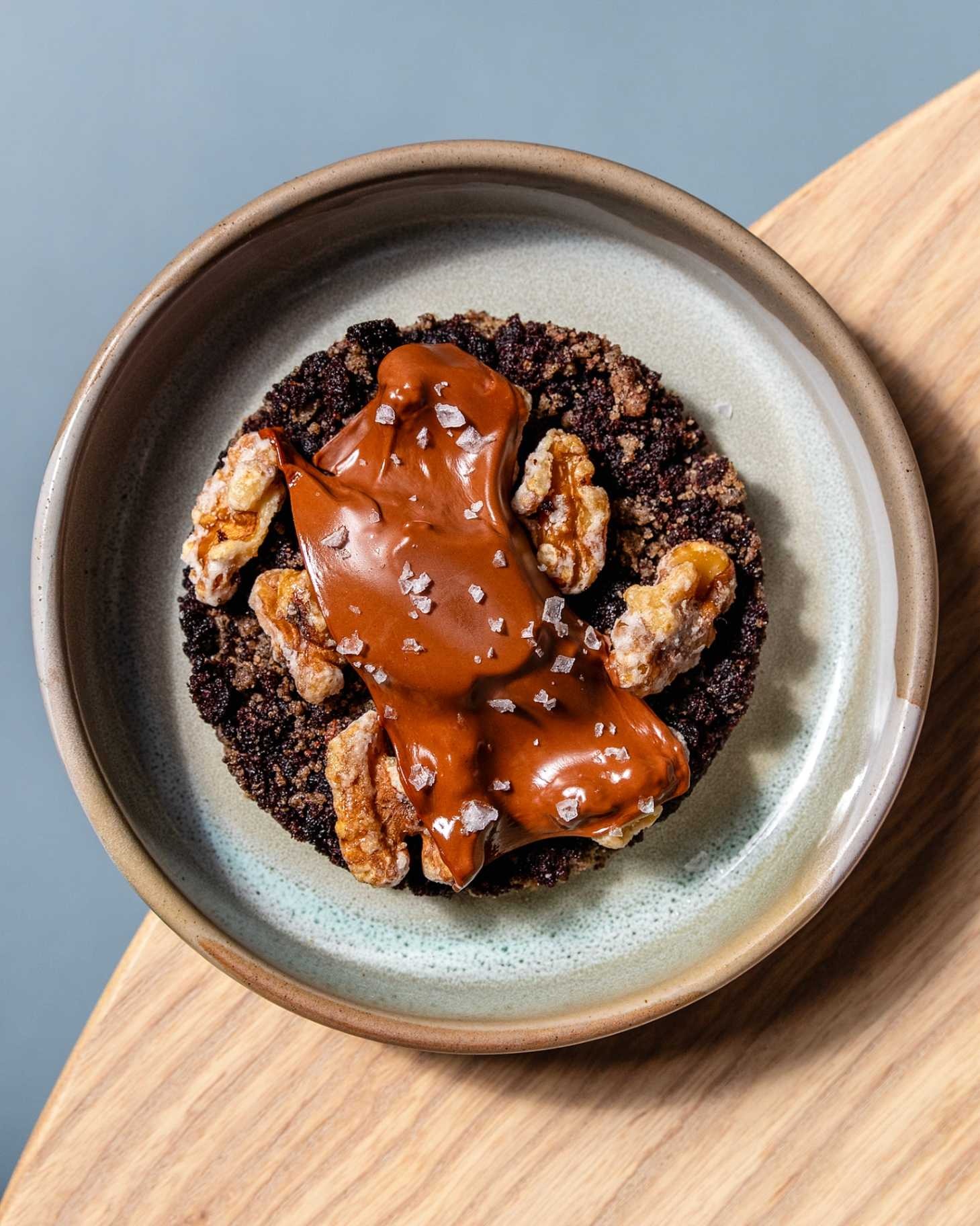 a plate of food on a table