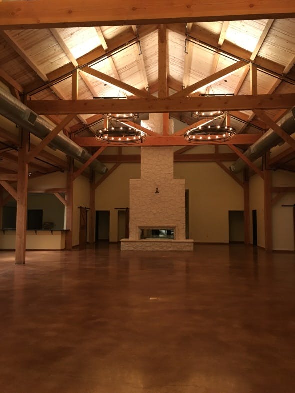 a large room