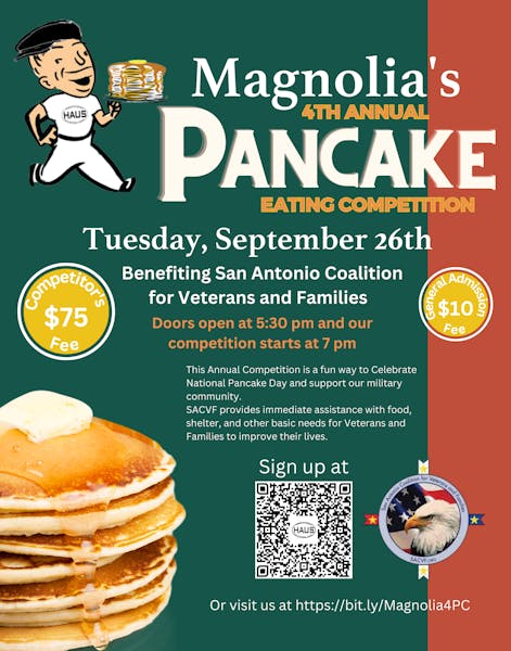 Sign Up For Our Fourth Annual Pancake Competition Magnolia Pancake Haus
