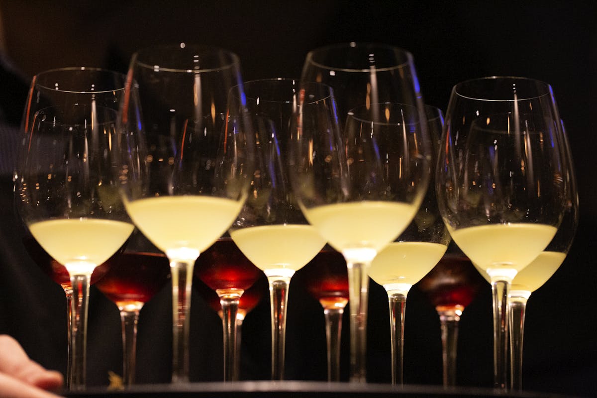 wine glasses